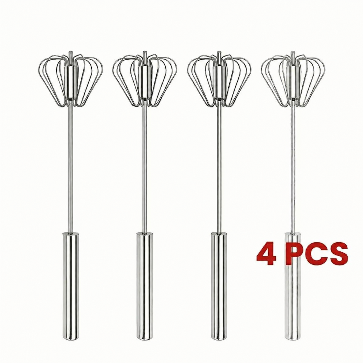 BUY 1 GET 1 FREE🥚☕Stainless Steel Hand-Push Rotary Whisk