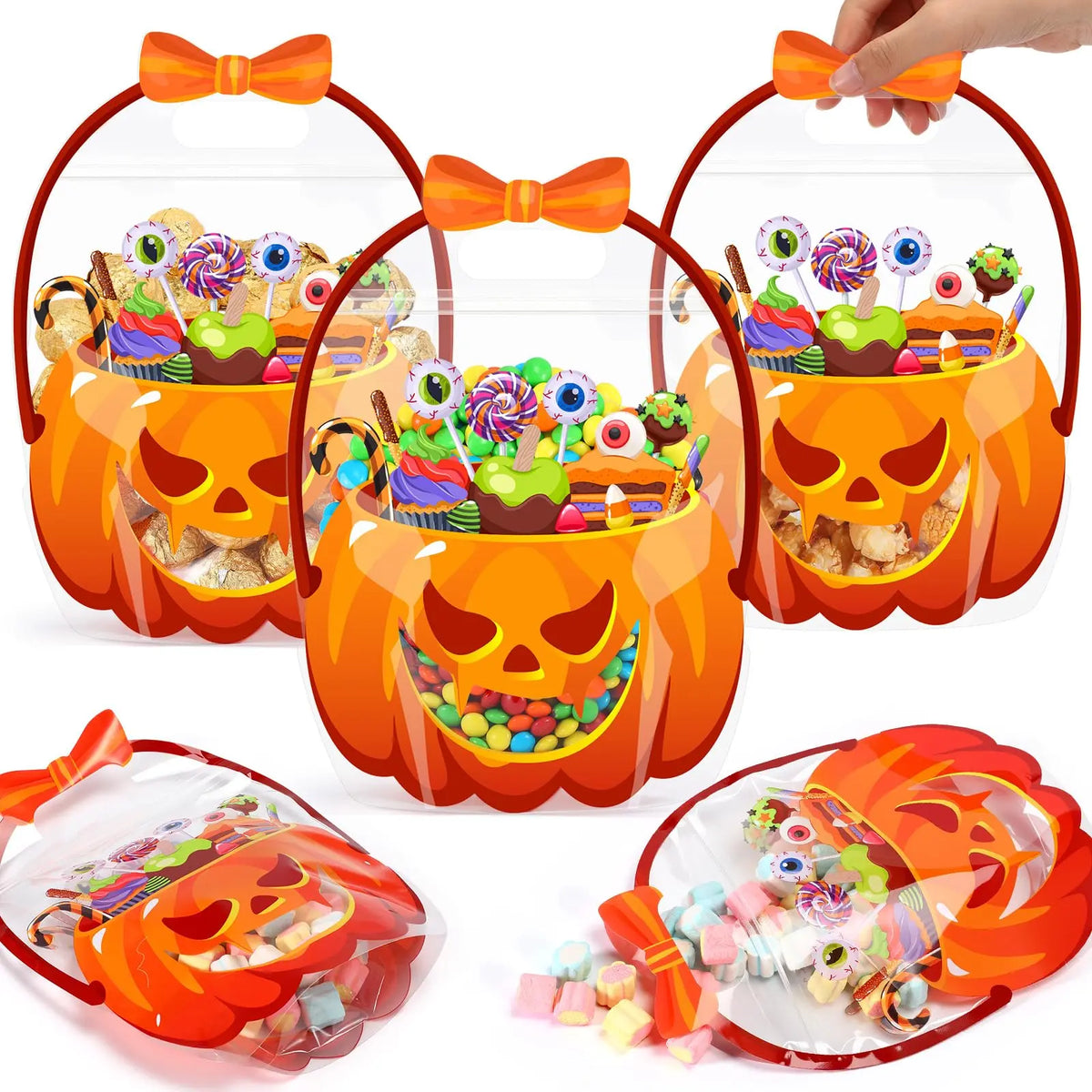🔥Last Day 50% OFF - 🎃Halloween Plastic Goodie Bags