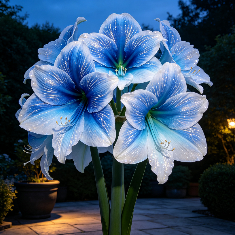 🌺 Giant Double Perfume Amaryllis Bulbs ✨ Fragrant Showy Blooms