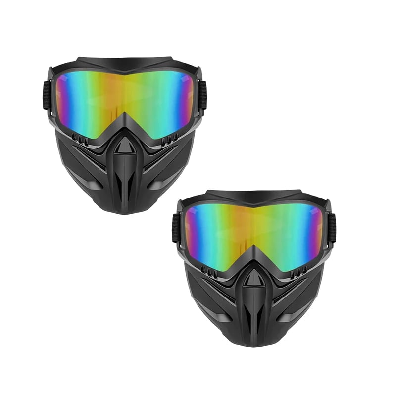 🔥HOT SALE 50% OFF🔥Detachable Full Face Goggle Mask