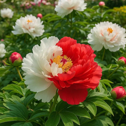🌺Rare Double Peony Flowers✨Large, Vibrant Blooms for a Stunning Garden 🌿