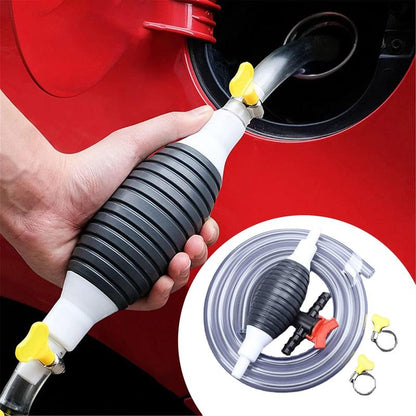 Multifunction Liquid Sucker Pump High Flow Manual Fuel Pump 13.12 Ft Hose