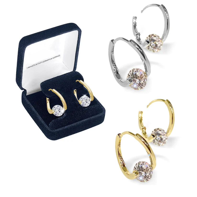 (🔥LAST DAY SALE - 66% OFF) Seranella™ Lymphvity MagneTherapy Germanium Earrings – Revitalize Your Well-being! 💎