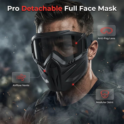 🔥HOT SALE 50% OFF🔥Detachable Full Face Goggle Mask