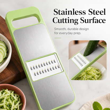 🔥LAST DAY 49% OFF🥕 5-in-1 Vegetable Slicer & Mandoline – Slice, Shred & Prep with Ease🔪