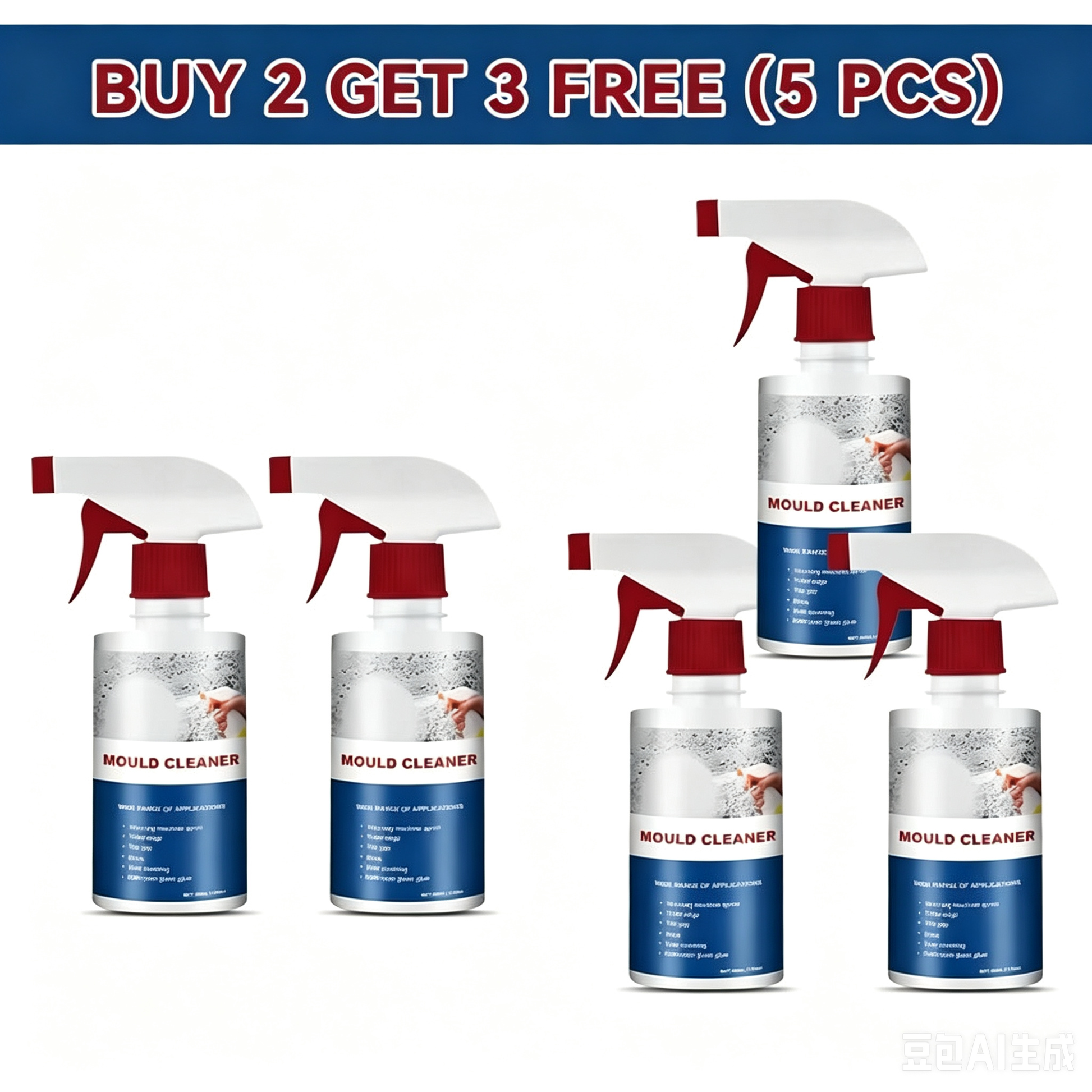 🌟Magic anti-mildew magic! 🌟Anti-mould Cleaning Foam Spray