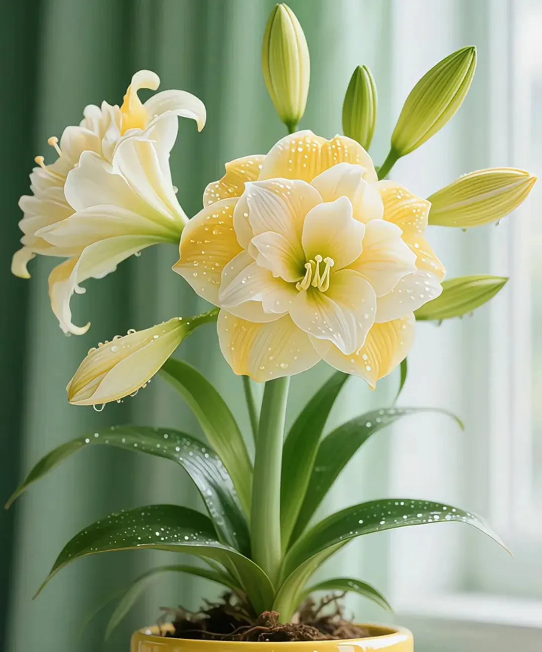 🌺 Amaryllis Bulbs– Dramatic Blooms, Effortless Grace! 🌿✨