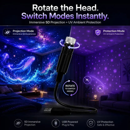 ✨ Plug-and-Play HD Star Projecto