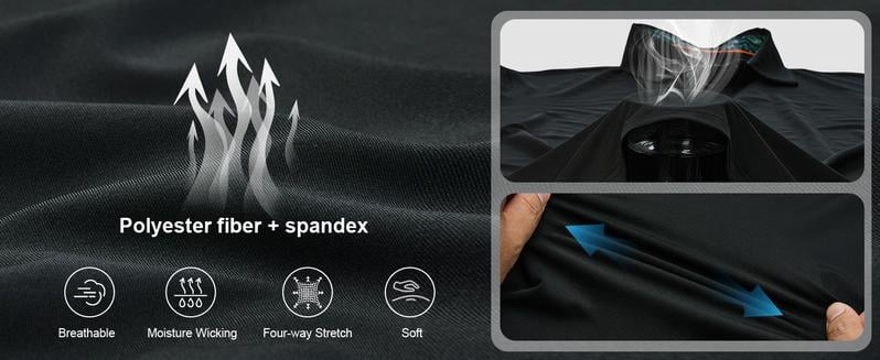 ⚡Hot Sales 49% OFF🔥3-Pack Men's Polo Shirts – Soft-Touch Short Sleeve Smart Casual Top for Work, Travel & Summer Wear