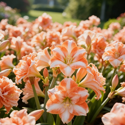 🌺 Giant Double Perfume Amaryllis Bulbs ✨ Fragrant Showy Blooms