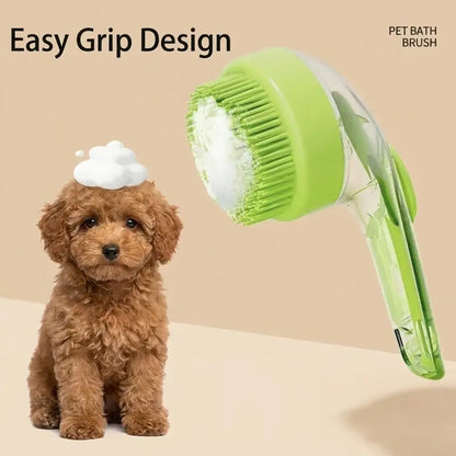 ⚡Hot Sales 49% OFF🔥2-in-1 Soap-Dispensing Pet Bath Brush
