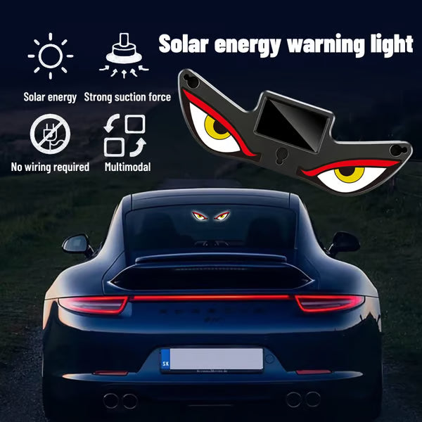 🔥Last Day 49% OFF✨Solar Demon Eye LED Car Window Light