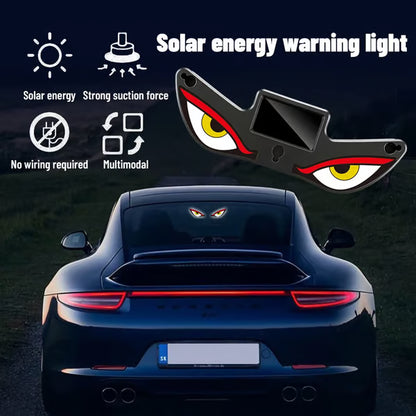 🔥Last Day 49% OFF✨Solar Demon Eye LED Car Window Light