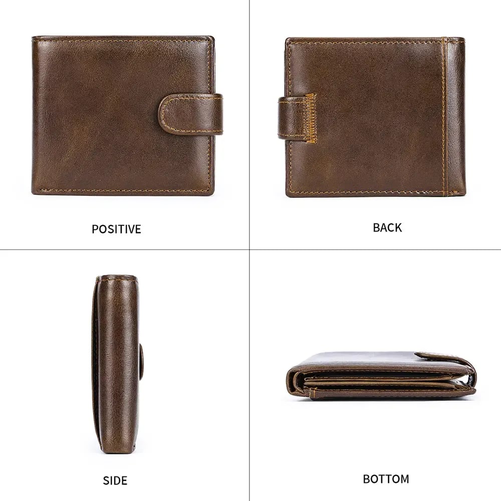 💕Hot sale 30% OFF💖👛 Vintage Top-Grain Leather Men's Wallet