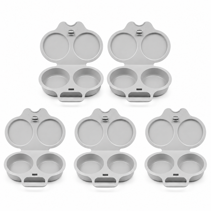 🍳 Microwave Egg Cooker – 2 Egg Poacher for Quick Breakfasts💫
