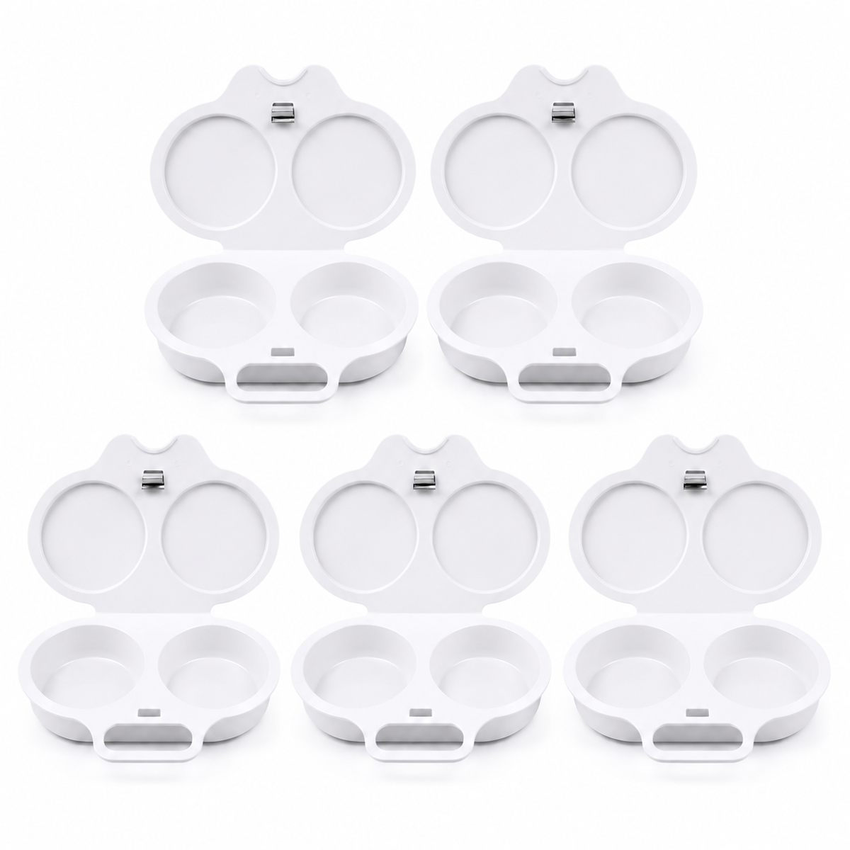 🍳 Microwave Egg Cooker – 2 Egg Poacher for Quick Breakfasts💫