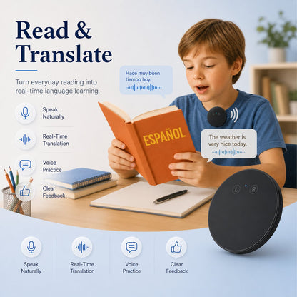 🌍HOT SALE 49% OFF🎙️AI Real-Time Language Practice Companion – Supports 108 Languages