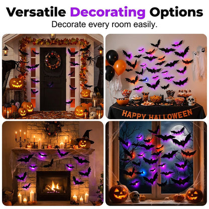 ✨Halloween LED Bat Night Light Wall Decor🦇