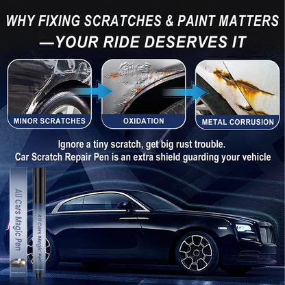 🛡️ Magic Car Scratch Repair Pen 🎨 Professional-Grade Touch-Up & Paint Restoration