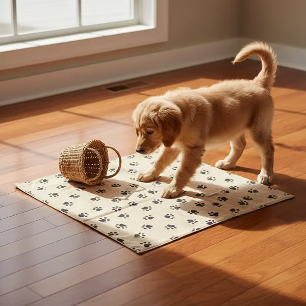 🎉🎉49% OFF This Week Promotions🐶PupyMat: stylish, super absorbent & reusable for a cleaner home.