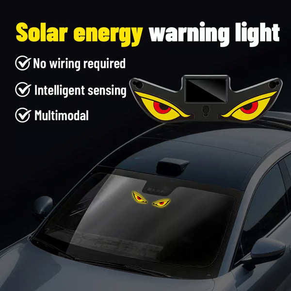 🔥Last Day 49% OFF✨Solar Demon Eye LED Car Window Light