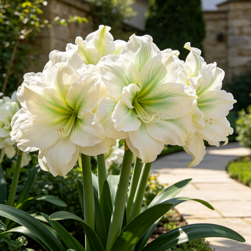 🌺 Giant Double Perfume Amaryllis Bulbs ✨ Fragrant Showy Blooms