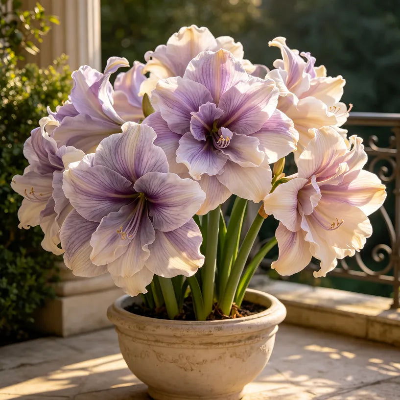 🌺 Giant Double Perfume Amaryllis Bulbs ✨ Fragrant Showy Blooms