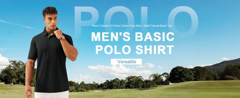 ⚡Hot Sales 49% OFF🔥3-Pack Men's Polo Shirts – Soft-Touch Short Sleeve Smart Casual Top for Work, Travel & Summer Wear