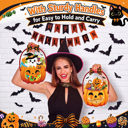 🔥Last Day 50% OFF - 🎃Halloween Plastic Goodie Bags