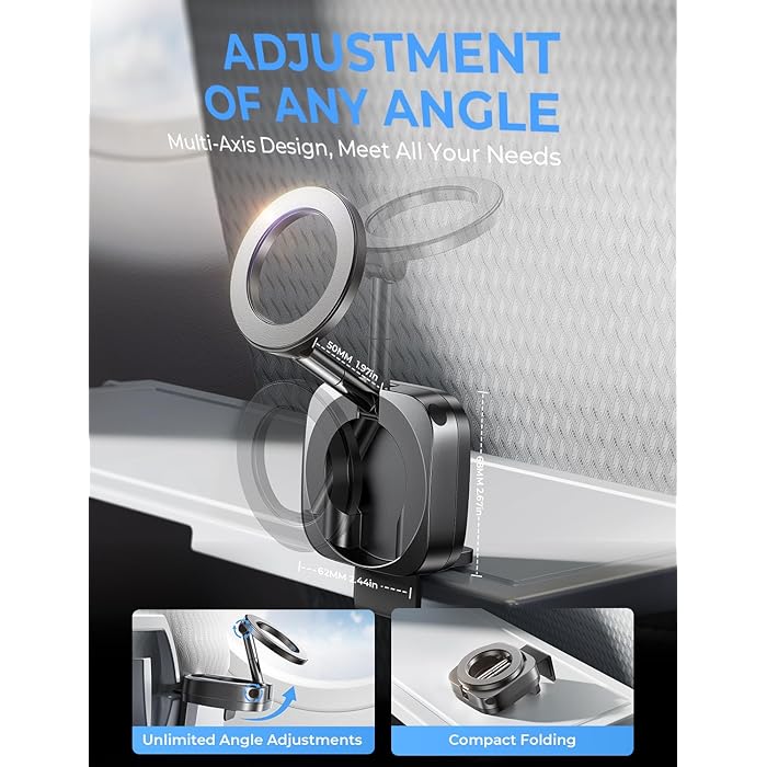 🔥Summer Hot Sale Promotion-49% OFF📱-Foldable Extendable Rotating Travel Magnetic Phone Stand