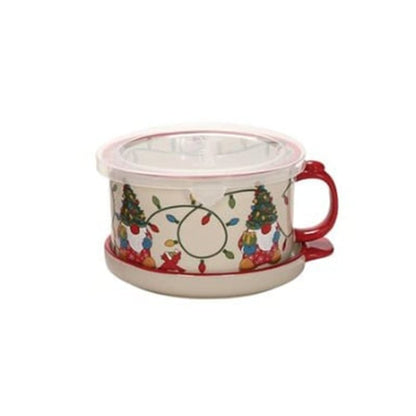 🎅Christmas Sale🎅25-oz Mug Meals w/ Lid-its