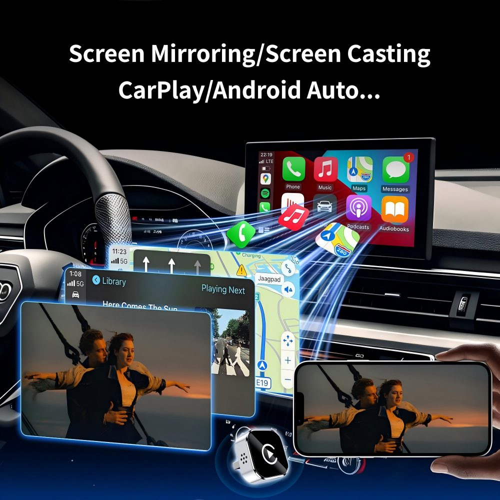Seranella™ 2026 Wireless CarPlay Adapter