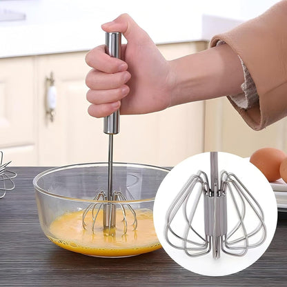 BUY 1 GET 1 FREE🥚☕Stainless Steel Hand-Push Rotary Whisk