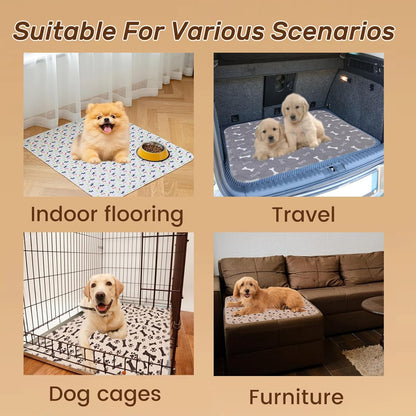 🎉🎉49% OFF This Week Promotions🐶PupyMat: stylish, super absorbent & reusable for a cleaner home.