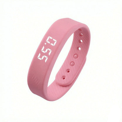 🔥 Limited-Time 49% OFF ⌚⏰Silent Vibration Alarm Watch, Wearable Wake-Up for Deep Sleepers