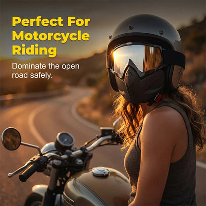 🔥HOT SALE 50% OFF🔥Detachable Full Face Goggle Mask