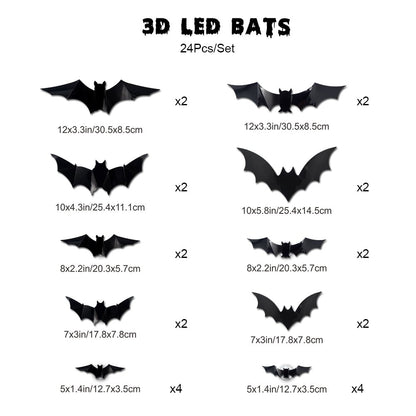 ✨Halloween LED Bat Night Light Wall Decor🦇