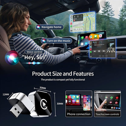 Seranella™ 2026 Wireless CarPlay Adapter