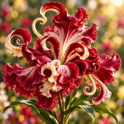 🌸 Royal Ruffle Fantasy Lily Bulbs – Grow in Water or Soil, Giant Ruffled Blooms