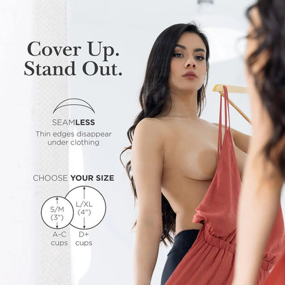🏆#1 Bestselling🏆 ---- Go Braless! Seamless Nipple Cover (Latex-free and 100% Medical Silicone)