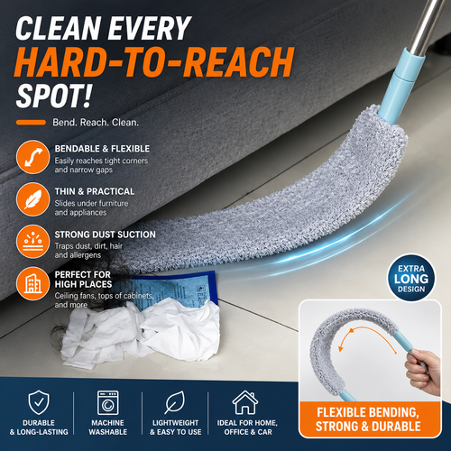 Replacement Microfiber Gap Duster for Home Cleaning