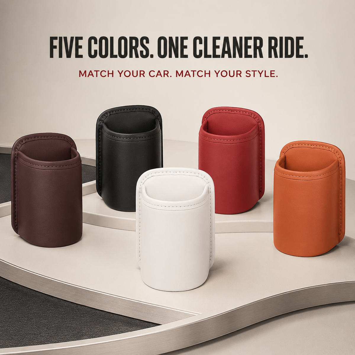 🚗 Clip-On Car Cup Holder & Organizer – Add Extra Drink Storage Without Console Clutter