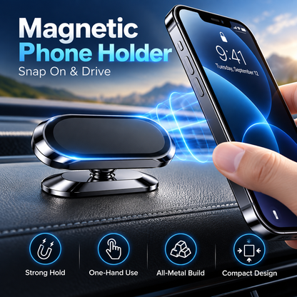 Magnetic Phone holders to tablet mounts Car Phone Holder Mount Universal Suction Cup Navigation Support Adjustable 360 Rotation
