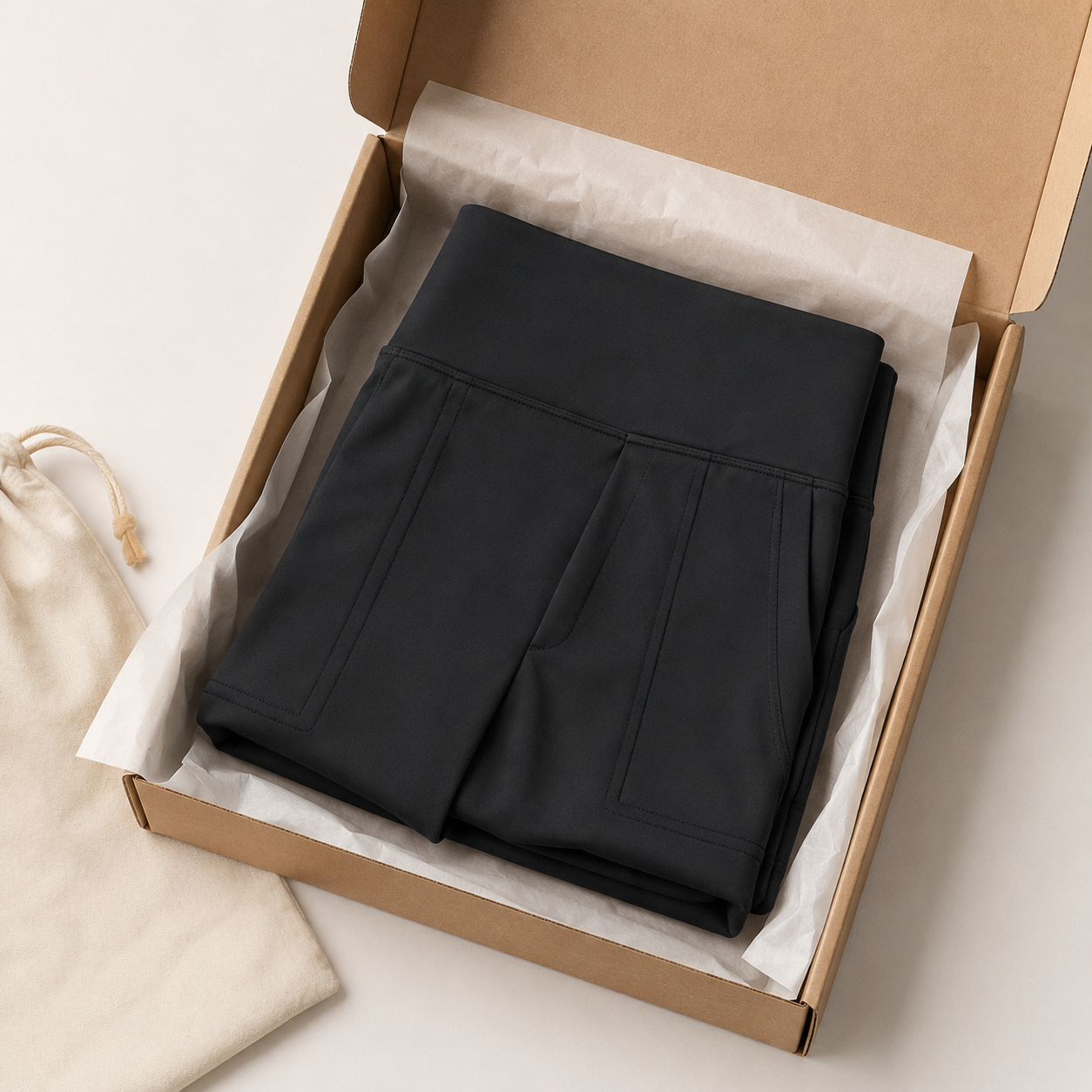 Women's High-Waisted Athletic Bermuda Shorts with Pockets – Running, Yoga, Summer Casual Activewear