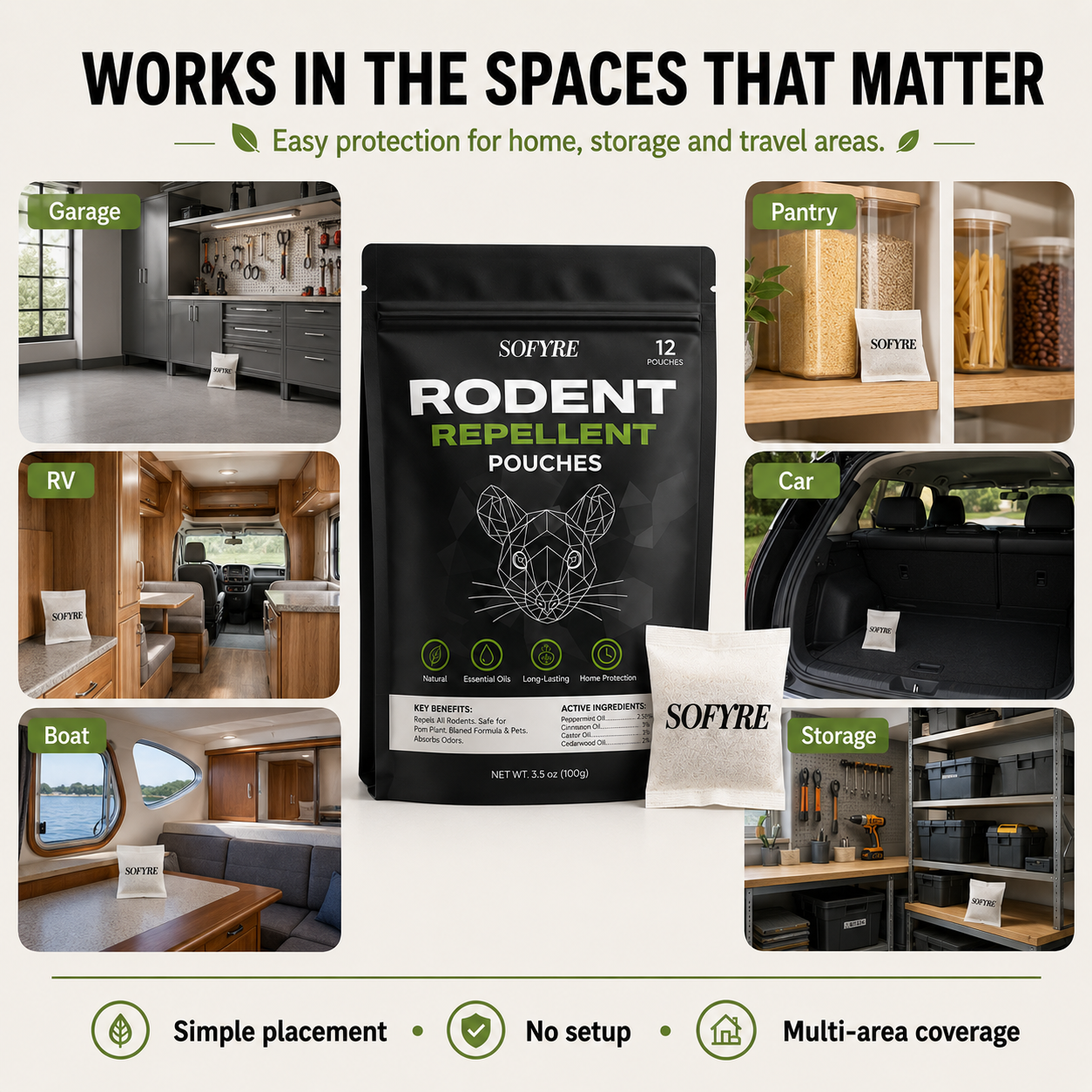 ⚡Hot Sales 49% OFF🔥Rodent Repellent Pouches