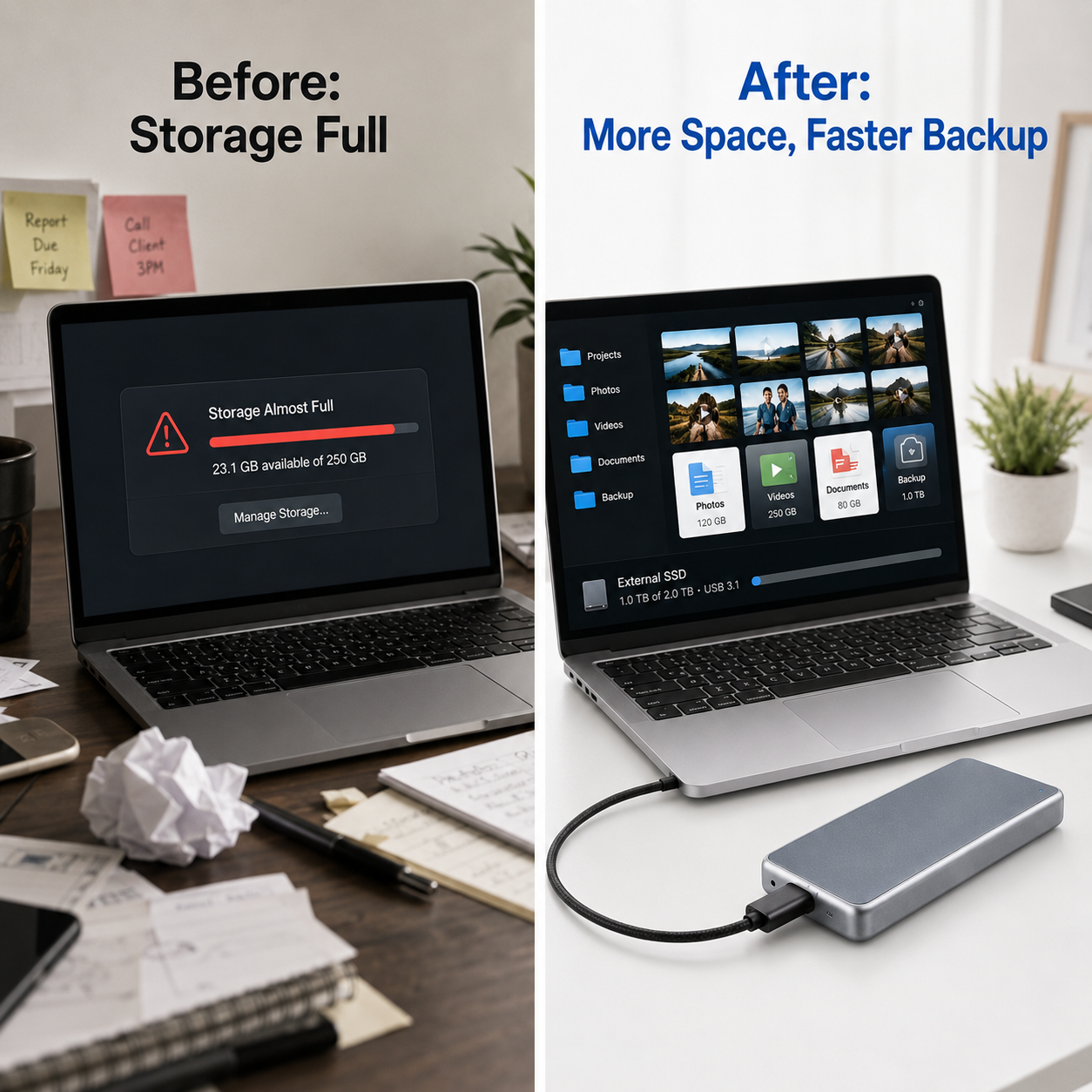 🔥 LAST DAY 49% OFF-Portable External SSD – Protect Your Photos, Videos & Important Files