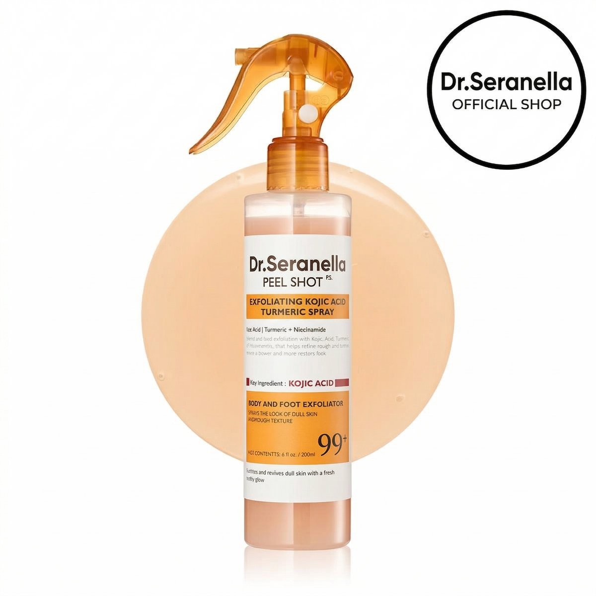 [Dr.Seranella]🌟Turmeric Brightening Face Mist🌿 Fine Mist Skin Spray
