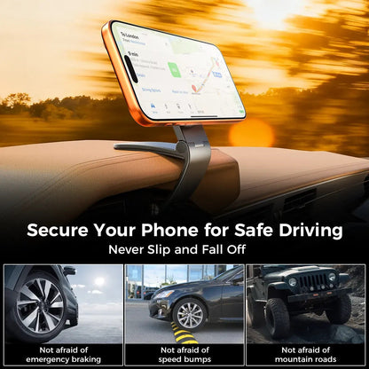 🔥LAST DAY 49% OFF🧲Magnetic Car Phone Mount 📱Dashboard Clip Holder for Magnetic Smartphones