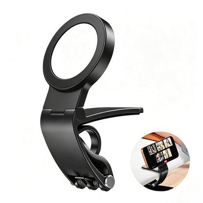 🔥LAST DAY 49% OFF🧲Magnetic Car Phone Mount 📱Dashboard Clip Holder for Magnetic Smartphones