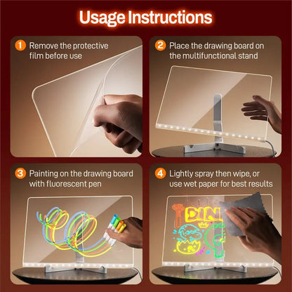GOMYMO LED Drawing Board for Kids
